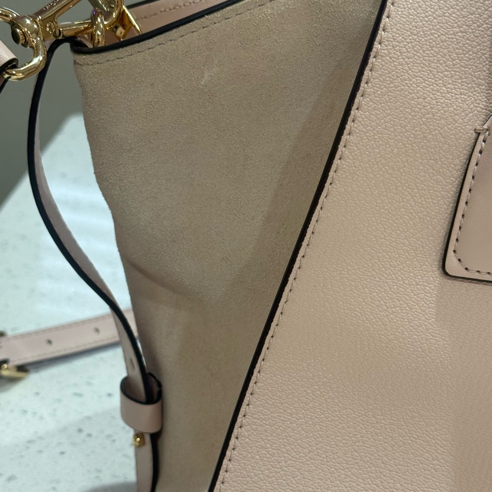 Michael Kors Avril Large Satchel Bag powder blush pink - Picture 15 of 16